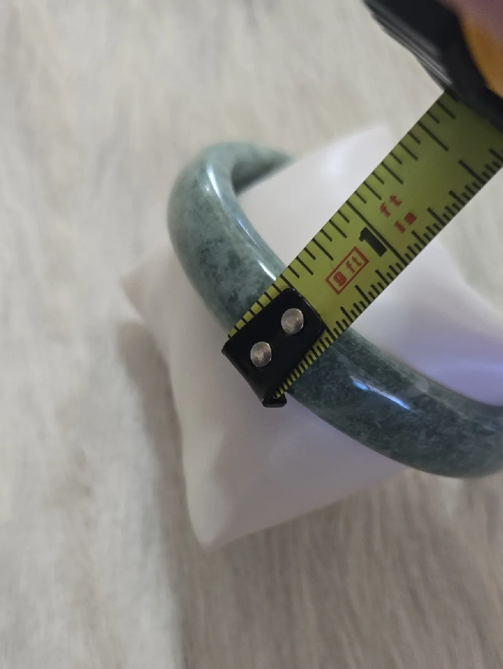 Natural Jade Bangle - Picture 7 of 7